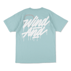 WDS x CASETiFY T-shirt Triple Name Main Logo Mint L