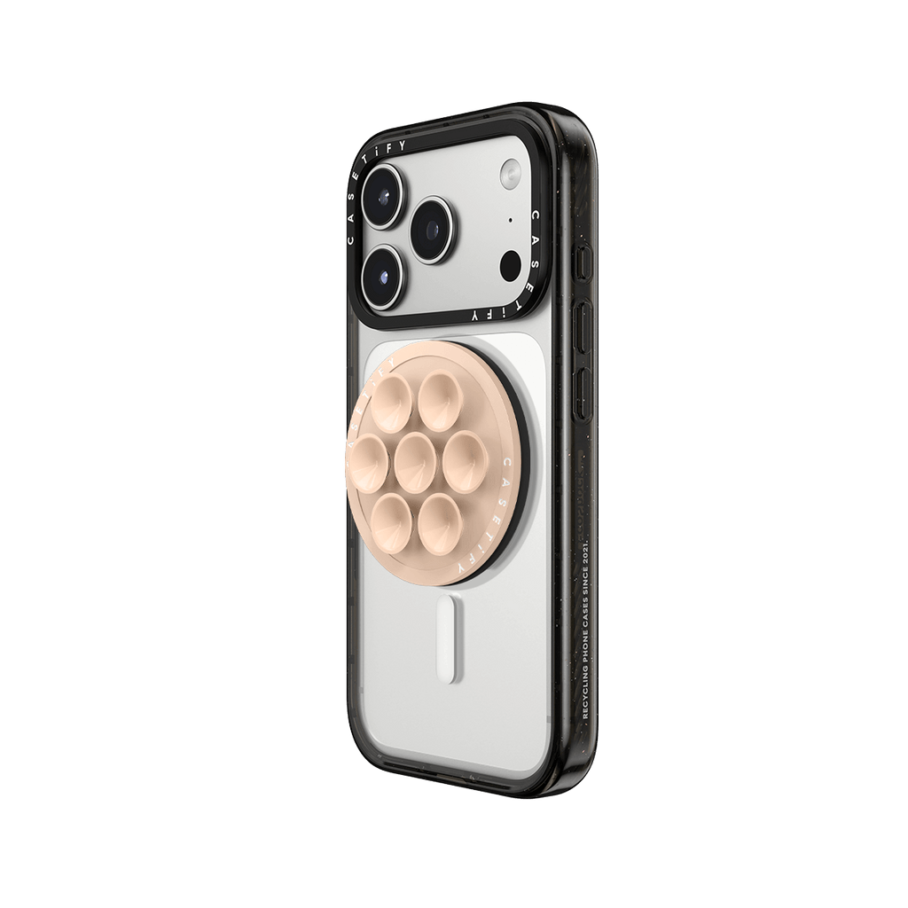Snappy Snap & Stick Grip Stand MagSafe Compatible - Oat