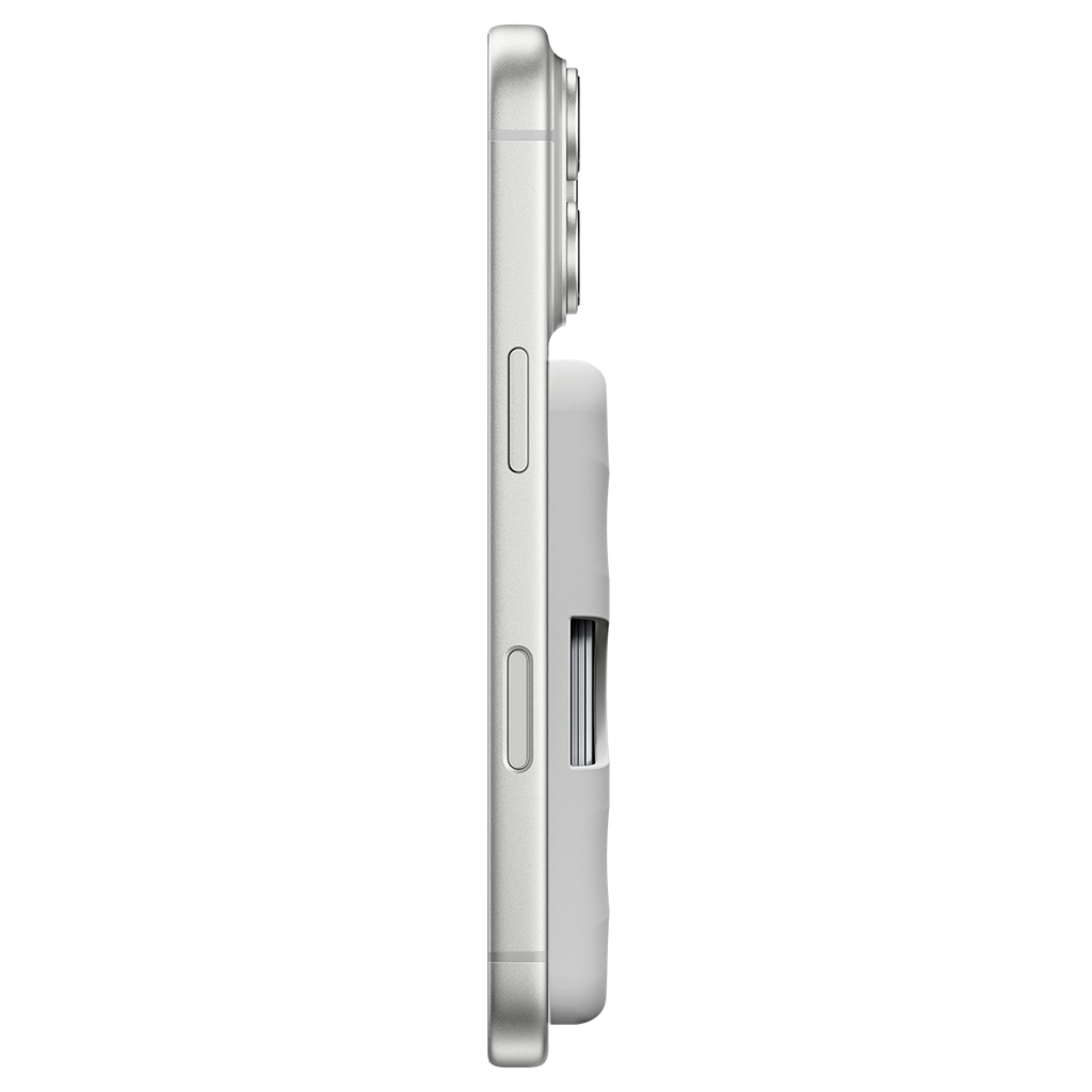 Snappy Ripple Wallet MagSafe Compatible - Pebble Grey
