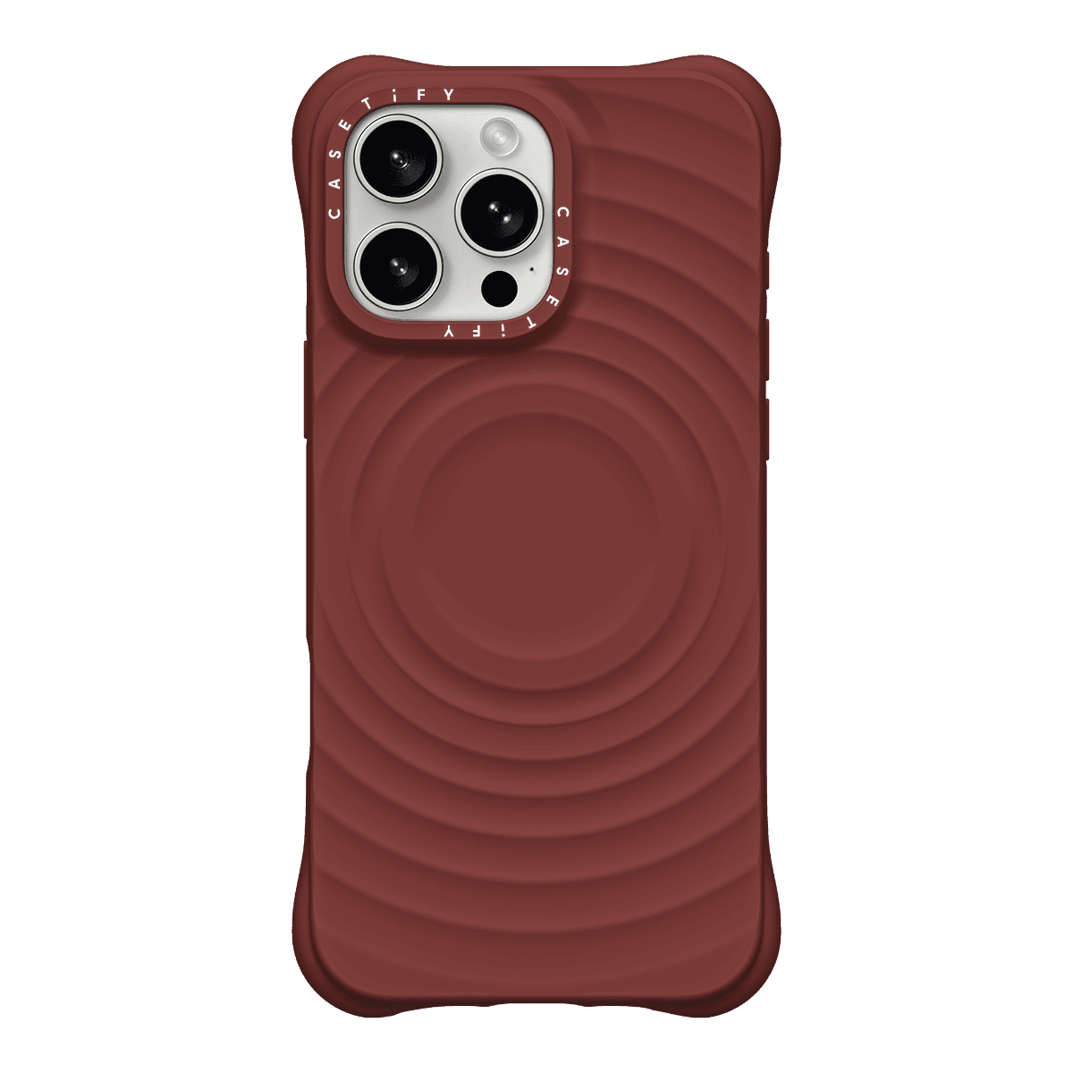 Ripple Case - Dark Cherry - iPhone 16 Pro Max  | Image 1