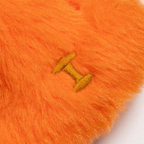 Plushmate Alphabet I with Strap + Carabiner - Orange