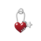 Charm Keychain - Heart Lock | Image 1