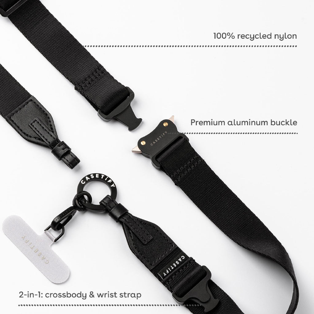 2-in-1 Utility Lanyard - Black