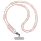 Rope Cross-body Strap  - Blush Pink (Double End)