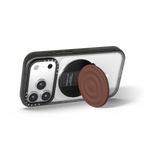 Snappy Ripple Grip Stand MagSafe Compatible - Chocolate