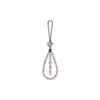 Glitter Phone Charm - Mini Aurora Heart | Image 1