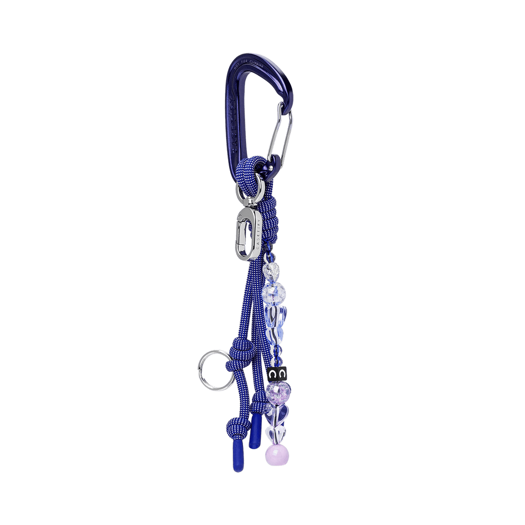 Ultra Bounce Carabiner Keychain - Indigo