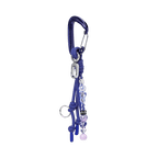 Ultra Bounce Carabiner Keychain - Indigo