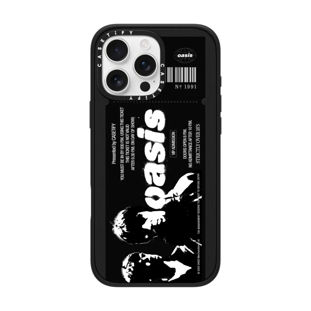 Oasis The Concert To-go Set - iPhone 15 Pro MagSafe Impact Case + Oasis Utility Cross-body Lanyard