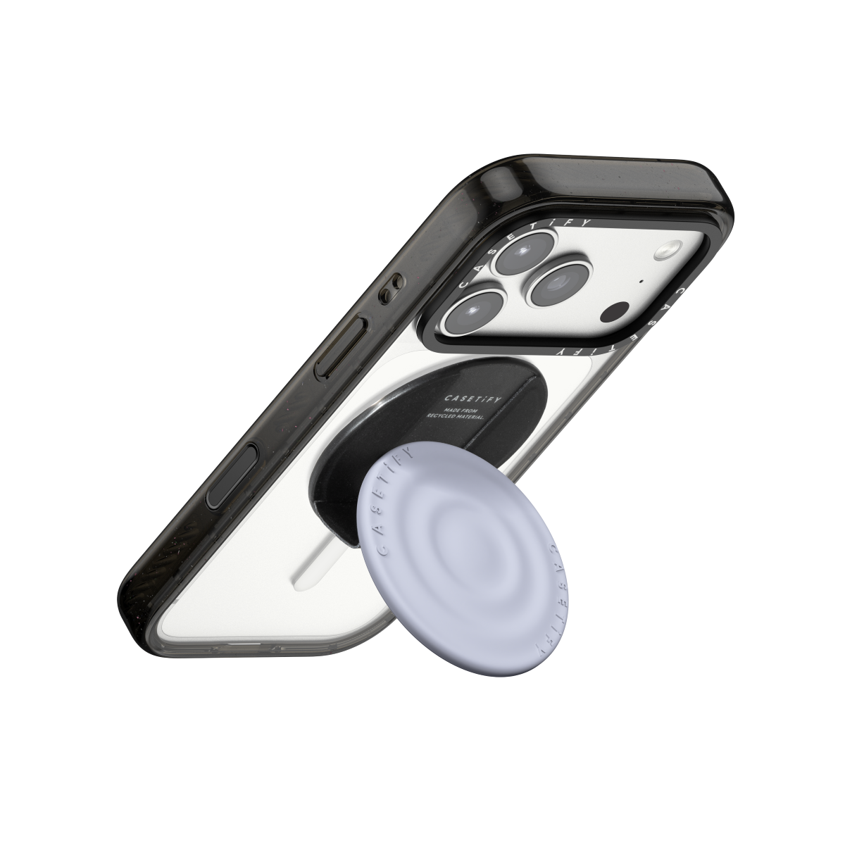 Snappy Ripple Grip Stand MagSafe Compatible - Periwinkle