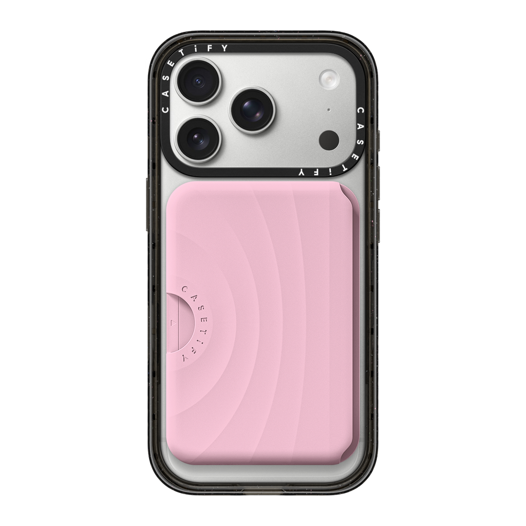 Snappy Ripple Wallet MagSafe Compatible - Primrose Pink | Image 1