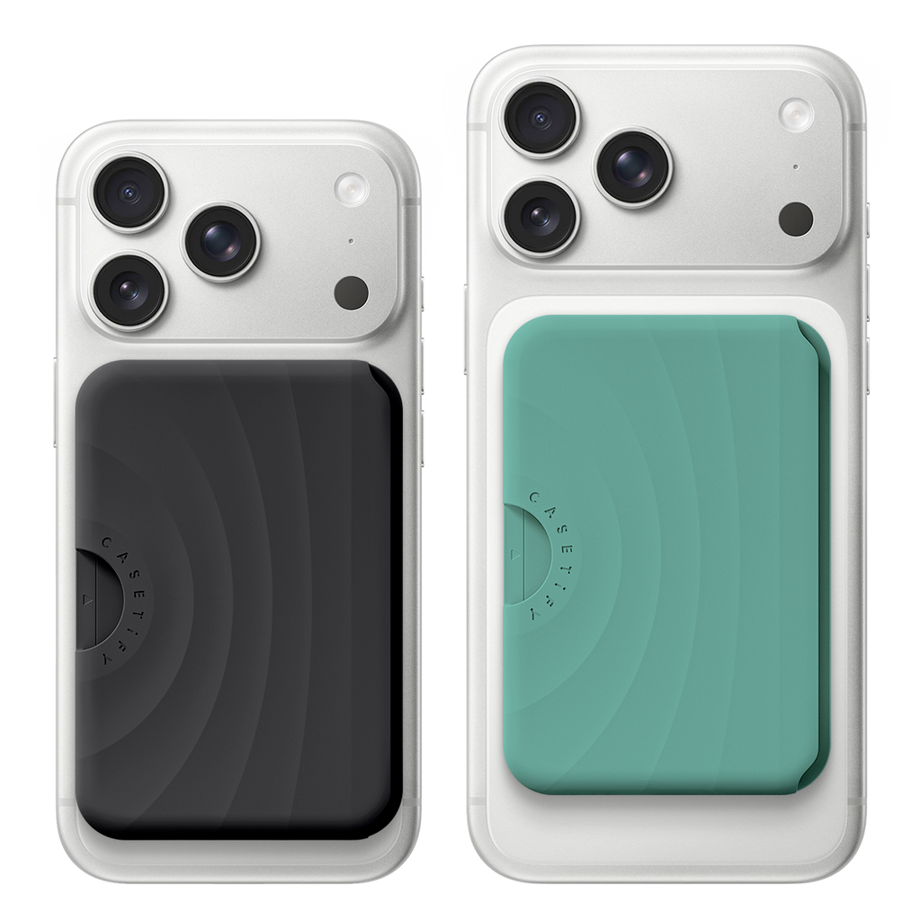 Snappy Ripple Wallet MagSafe Compatible - Bottle Green