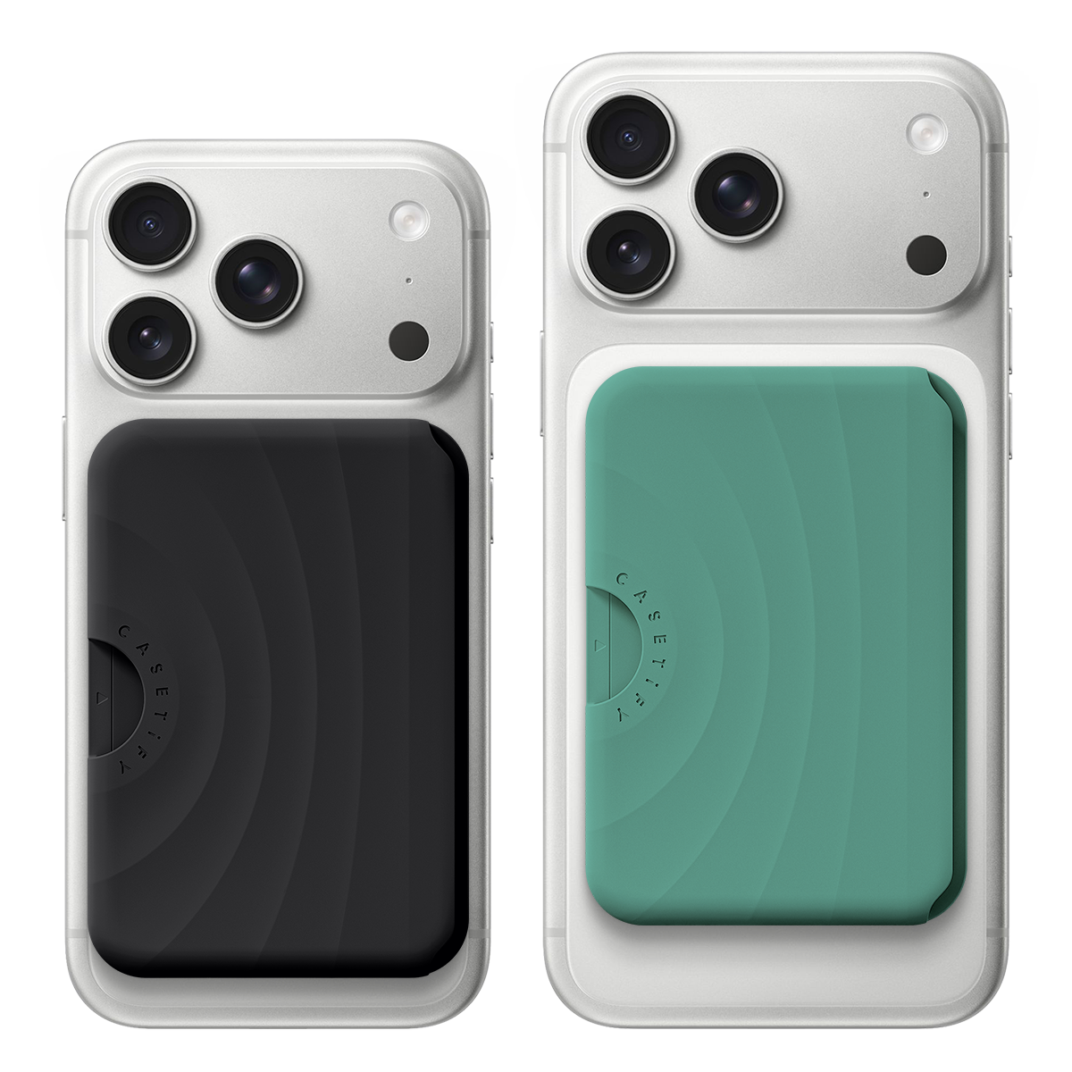 Snappy Ripple Wallet MagSafe Compatible - Bottle Green
