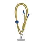 Rope Wrist Strap - Buttercream Yellow