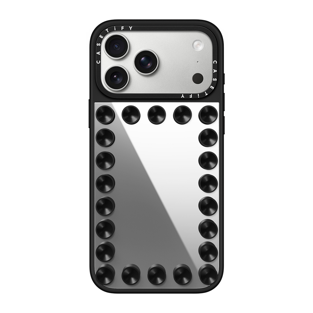 iPhone 17 Pro Max - Stick-it Mirror Case - Black | Image 1