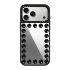 iPhone 17 Pro Max - Stick-it Mirror Case - Black | Image 1