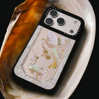 [PRE-ORDER] Miss Sohee Mother of Pearl Silver Mirror Case - Ivory - iPhone 17 Pro Max
