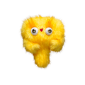 Plushmate Alphabet T with Strap + Carabiner - Yellow | Image 1