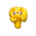 Plushmate Alphabet T with Strap + Carabiner - Yellow | Image 1