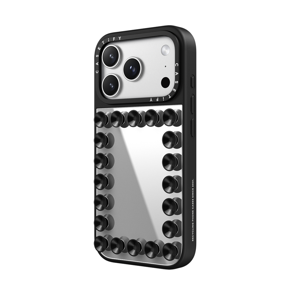 iPhone 17 Pro Max - Stick-it Mirror Case - Black