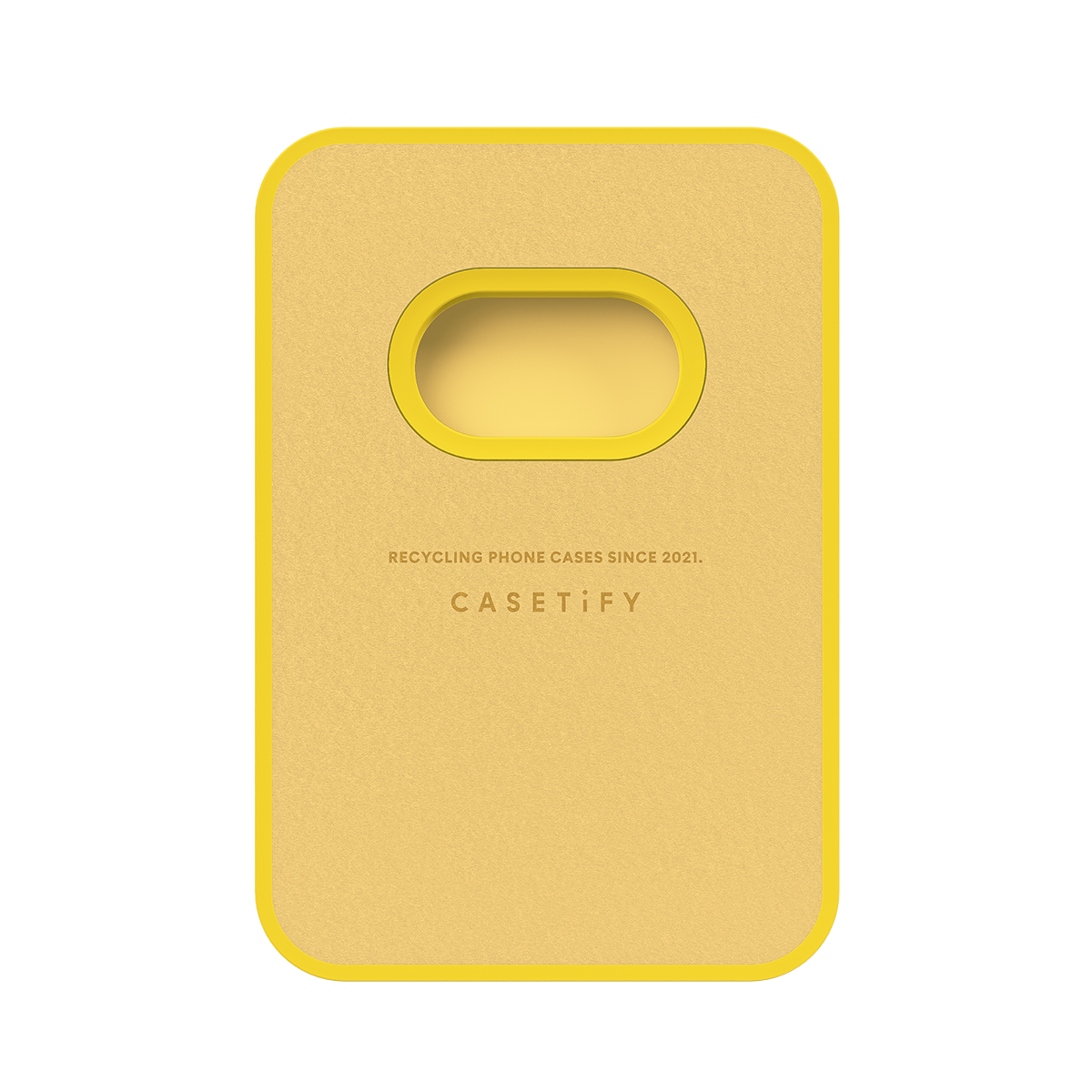 Snappy Ripple Wallet MagSafe Compatible - Volt Yellow
