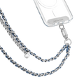 Denim Cross-body Chain - Blue  | Image 1