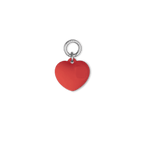 Charm Keychain - Puffy Heart - Cherry Red | Image 1