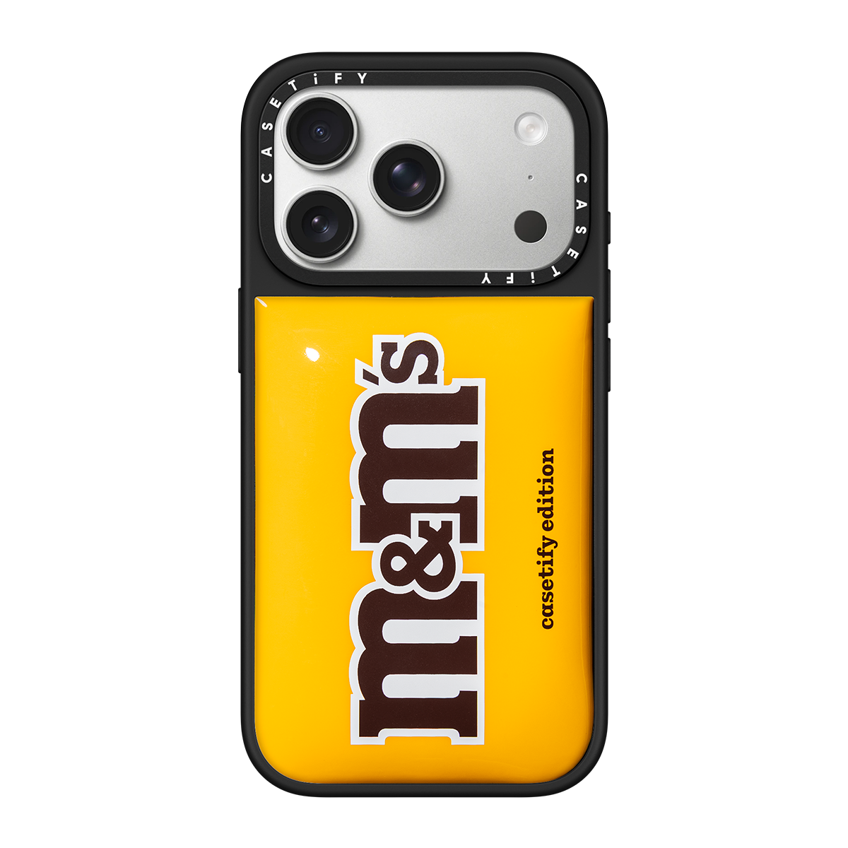 M&Ms Yellow Pillow Case - CASETiFY Edition -  iPhone 17 Pro | Image 1