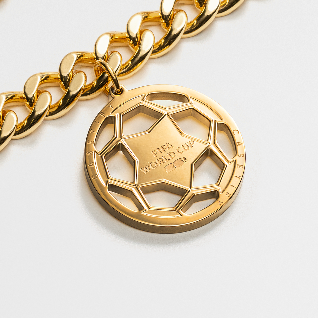 FIFA WORLD CUP 26 METAL CHAIN WRIST STRAP