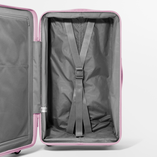 Winter Wonderland | 29" Check-In Trunk Suitcase / Bounce Suitcase / Glossy Primrose Pink | Image 3