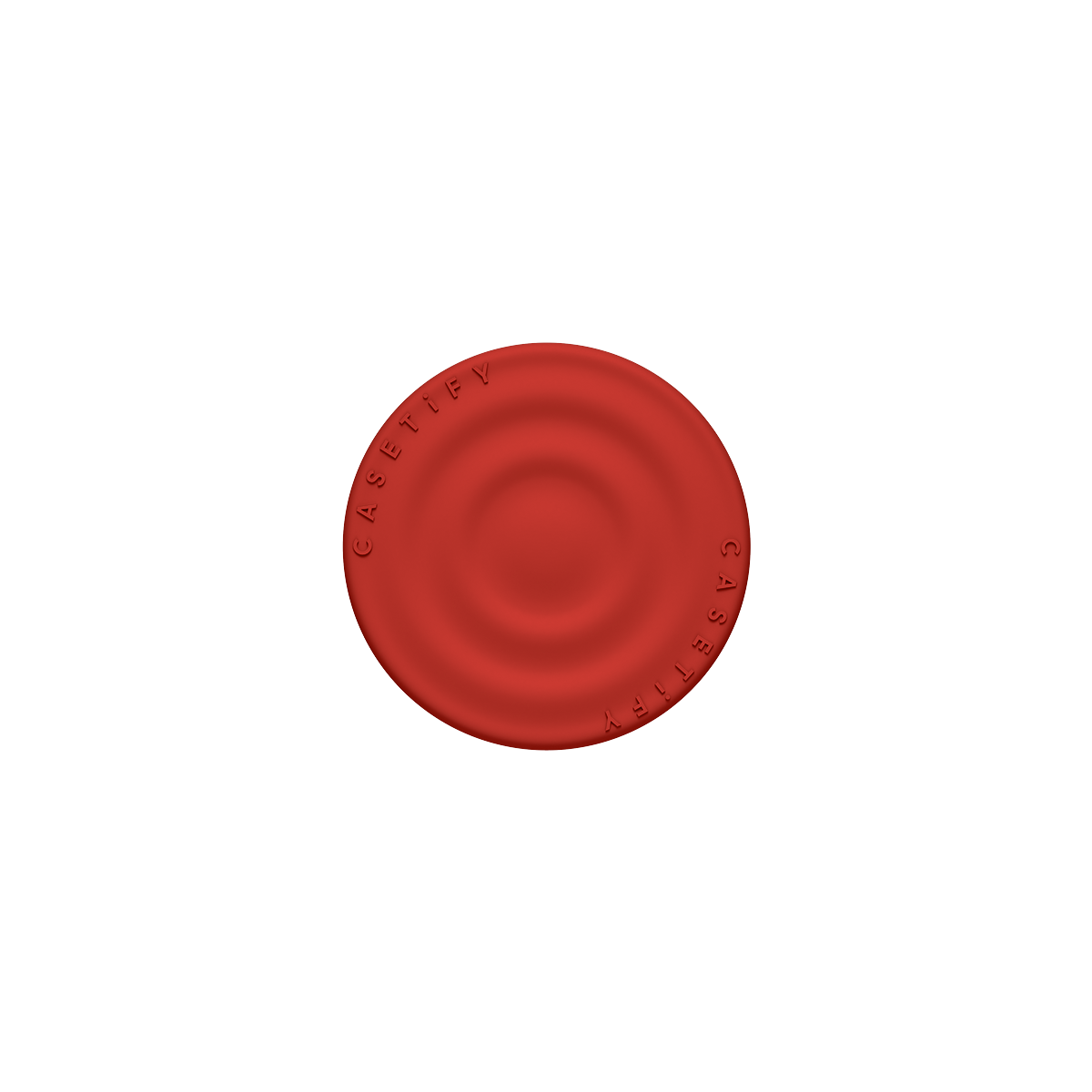 Snappy Ripple Grip Stand MagSafe Compatible - Tomato Red