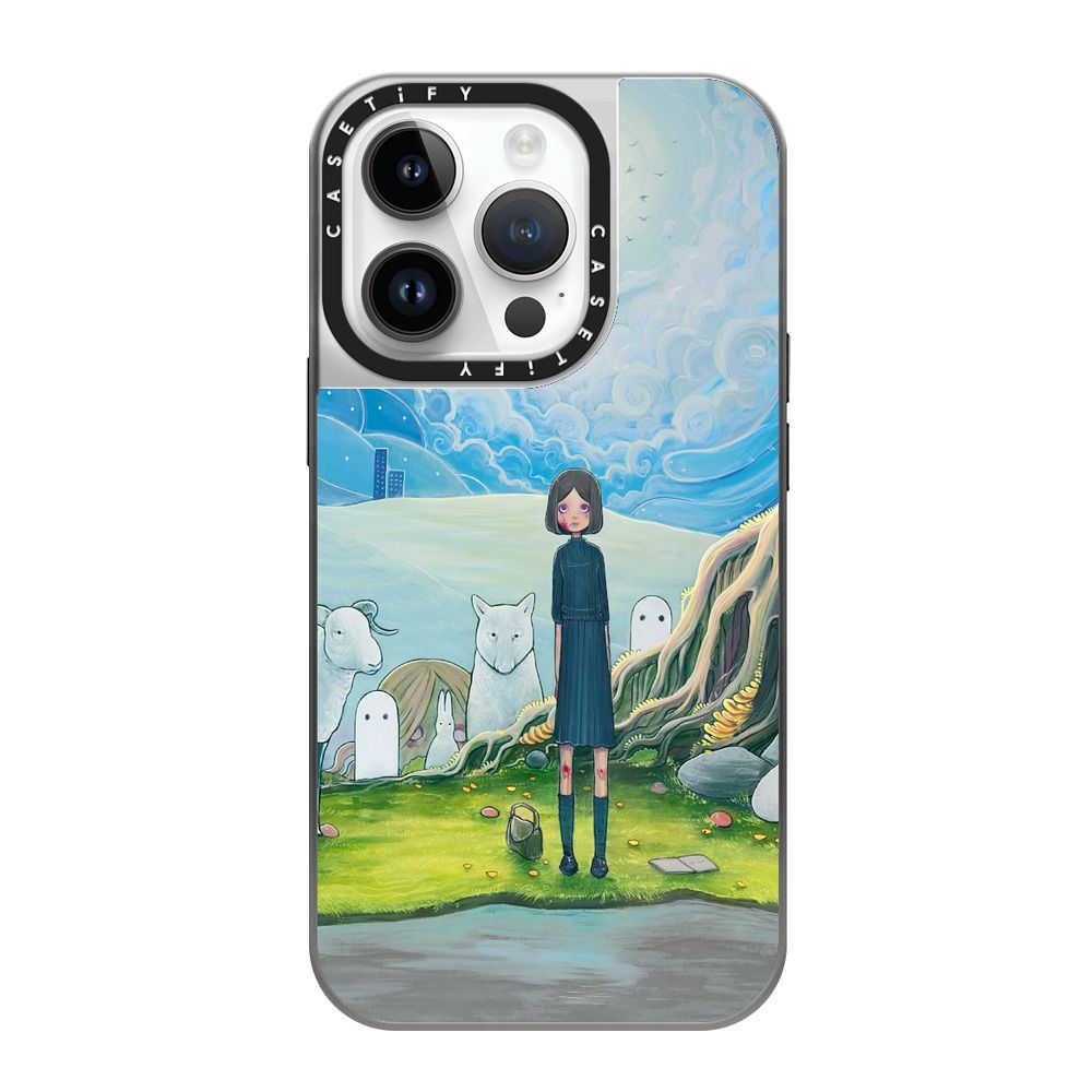 Lauren Tsai Exclusive Gift Box - iPhone 13 Pro Magsafe Compatible Mirror Case Silver/Silver x 3