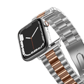 Stainless Steel 3-Link Band 45mm (Series 7-9) - Two-Tone (Rose Gold/Silver) | Image 1