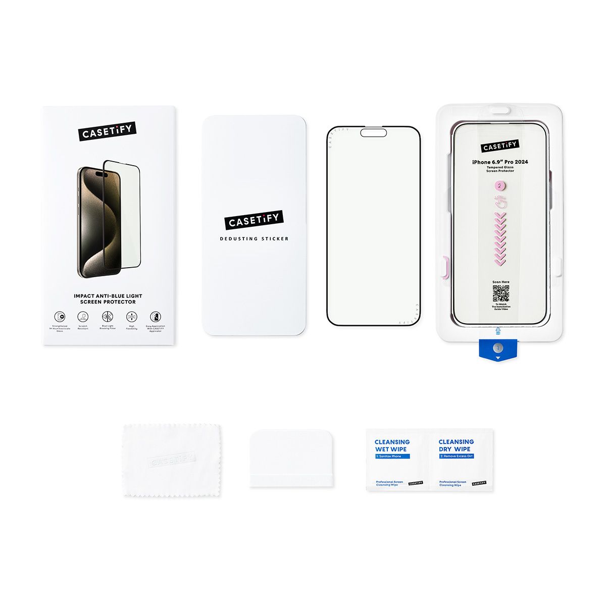 iPhone 16 Pro Max Impact Anti-Blue Light Screen Protector