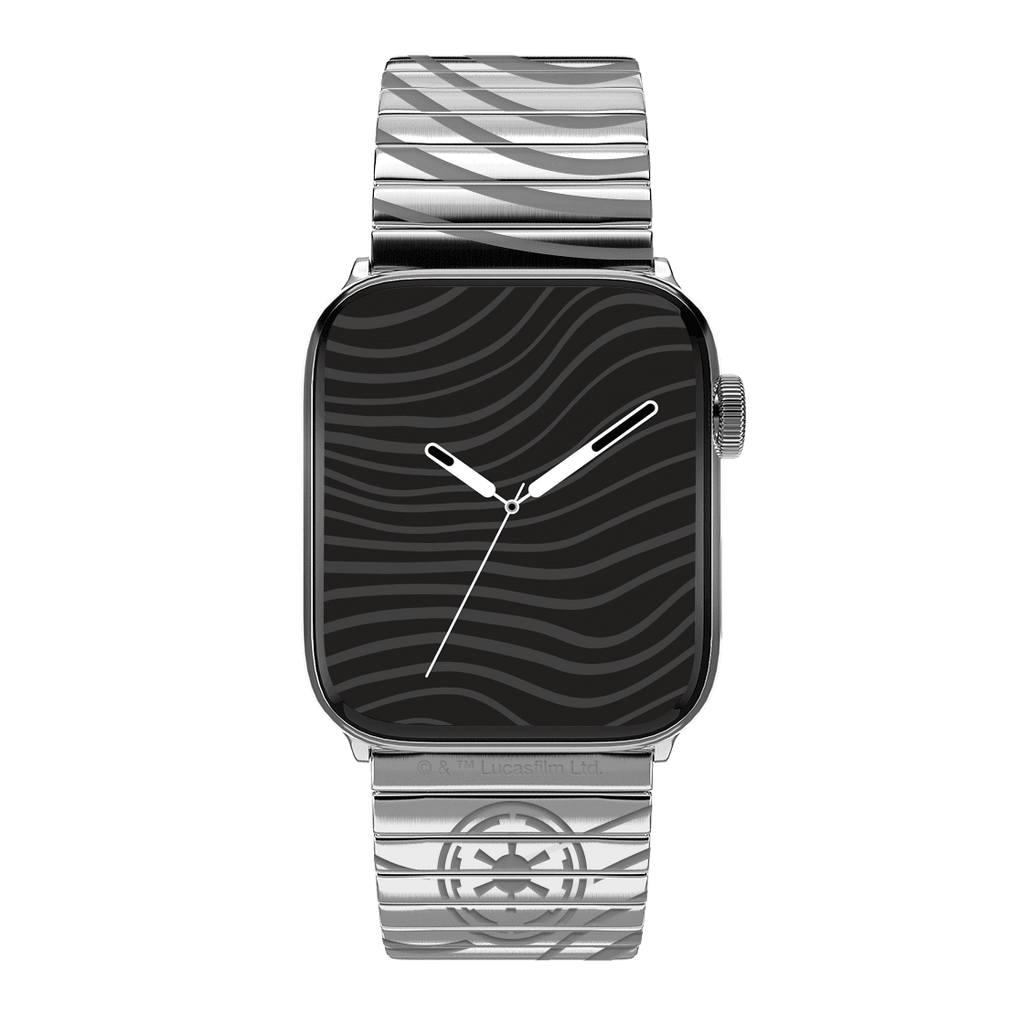 Beskar Monolink Watch Band 45mm (Series 7-9) - Silver