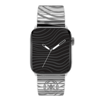 Beskar Monolink Watch Band 45mm (Series 7-9) - Silver