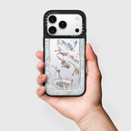 [PRE-ORDER] Miss Sohee Mother of Pearl Silver Mirror Case - Ivory - iPhone 17 Pro Max