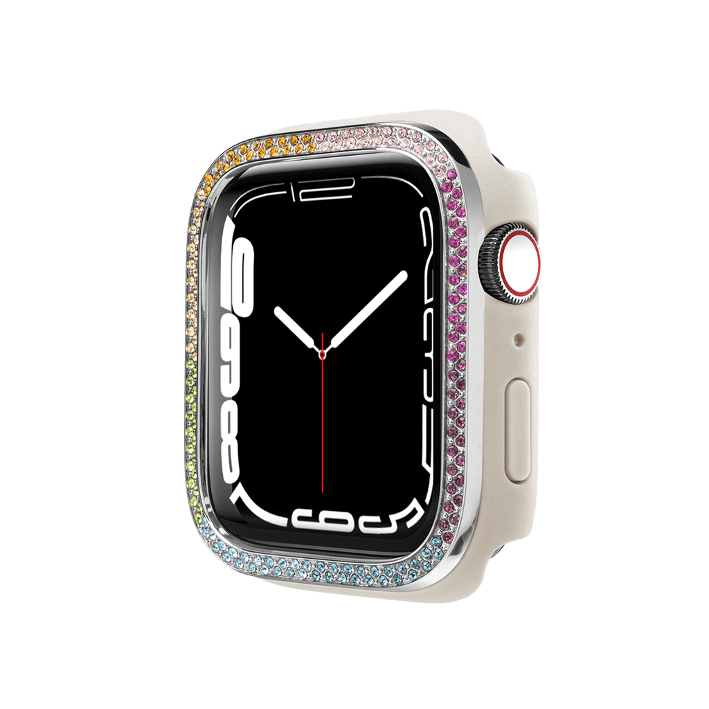 Apple Watch Series 7-9 (41mm) Apple Watch Gem Case - Rainbow