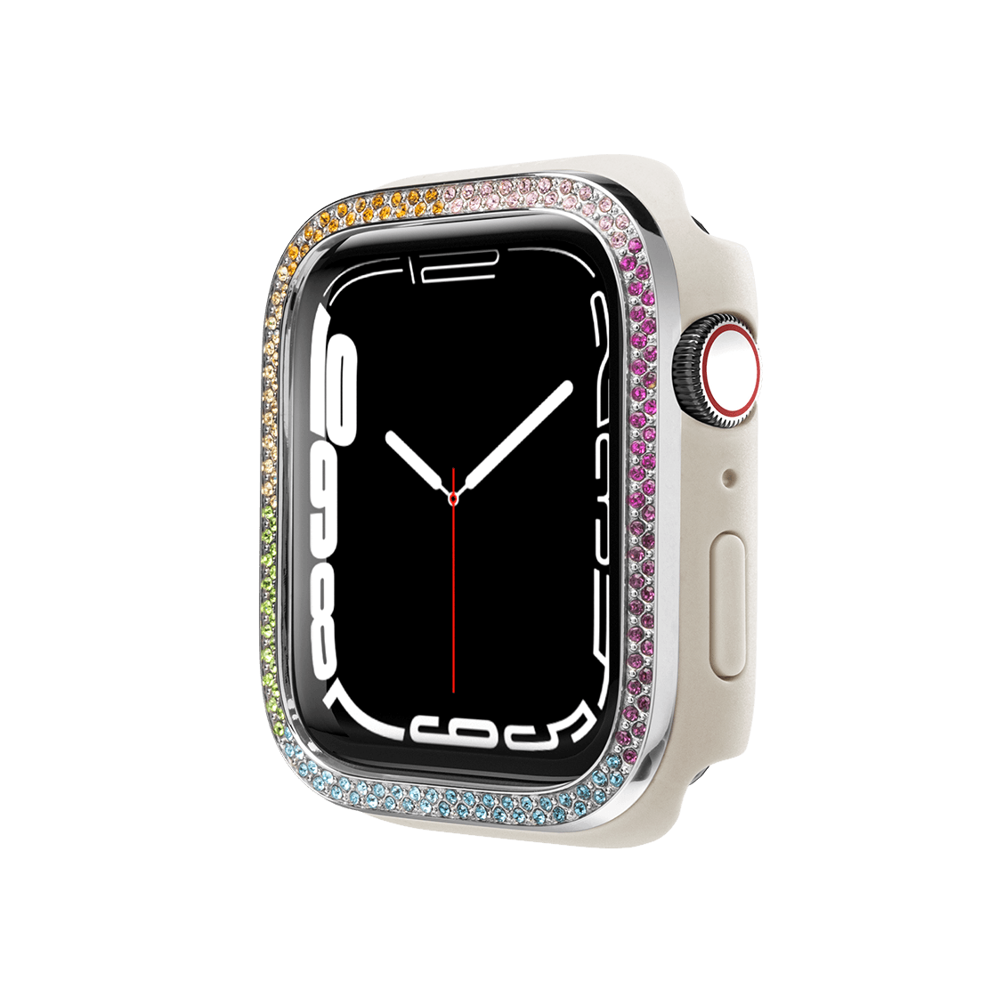 Apple Watch Series 7-9 (41mm) Apple Watch Gem Case - Rainbow