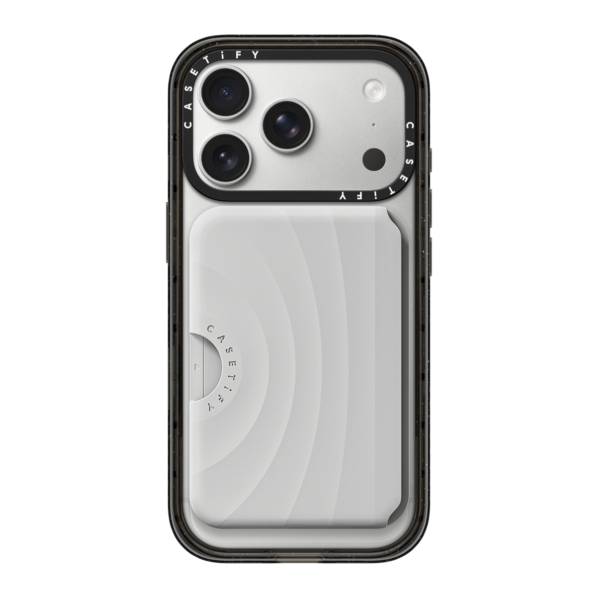 Snappy Ripple Wallet MagSafe Compatible - Pebble Grey | Image 1