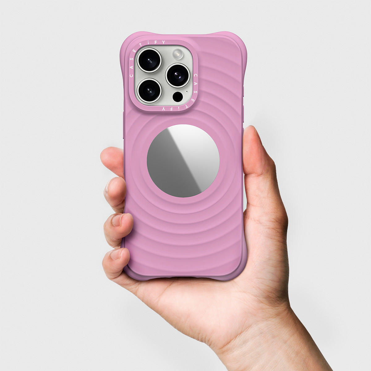 Ripple Mirror Case - Radish - iPhone 16 Pro Max