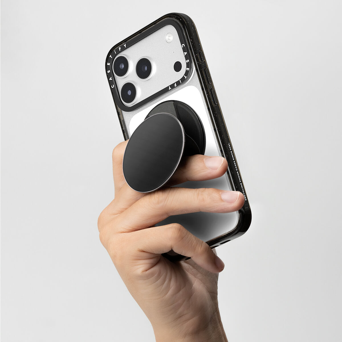 Time to Smile Pattern Snappy Grip Stand