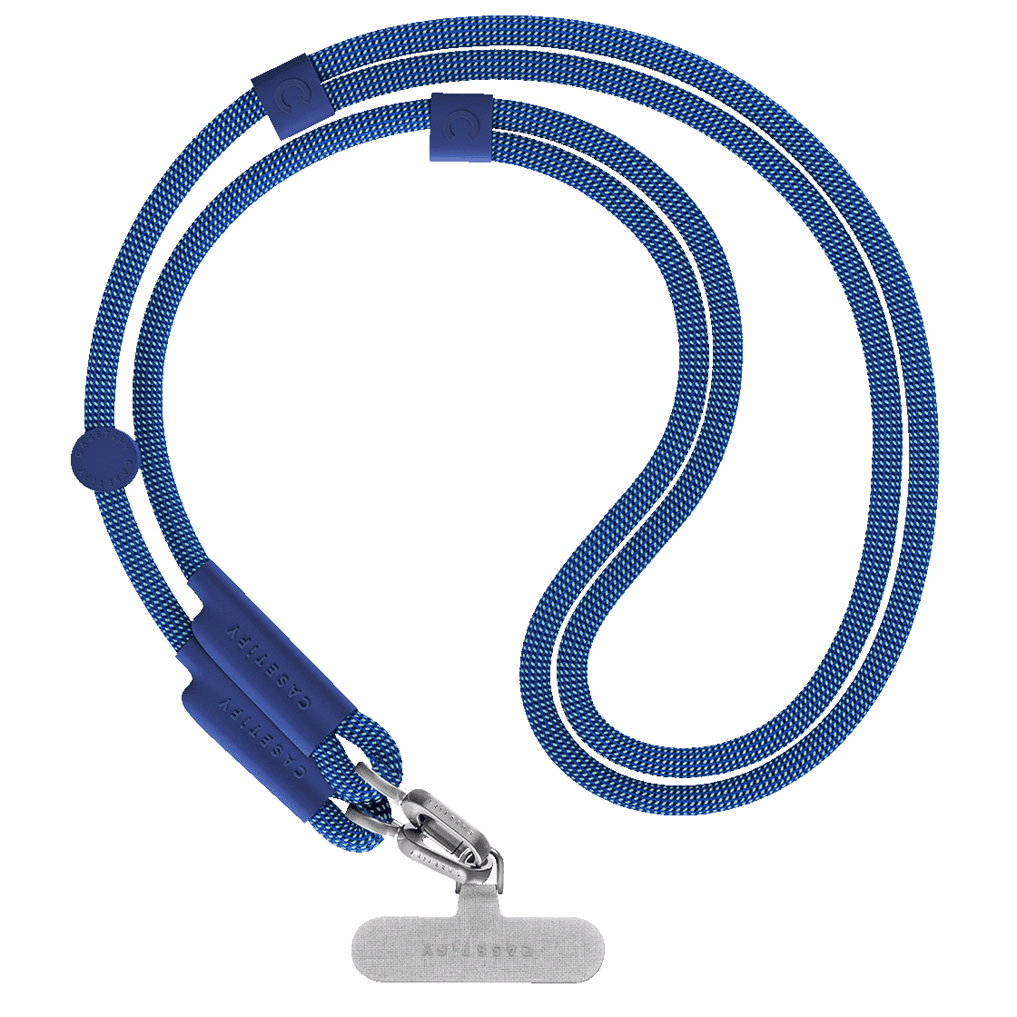Rope Cross-body Strap - Blue (Double End)