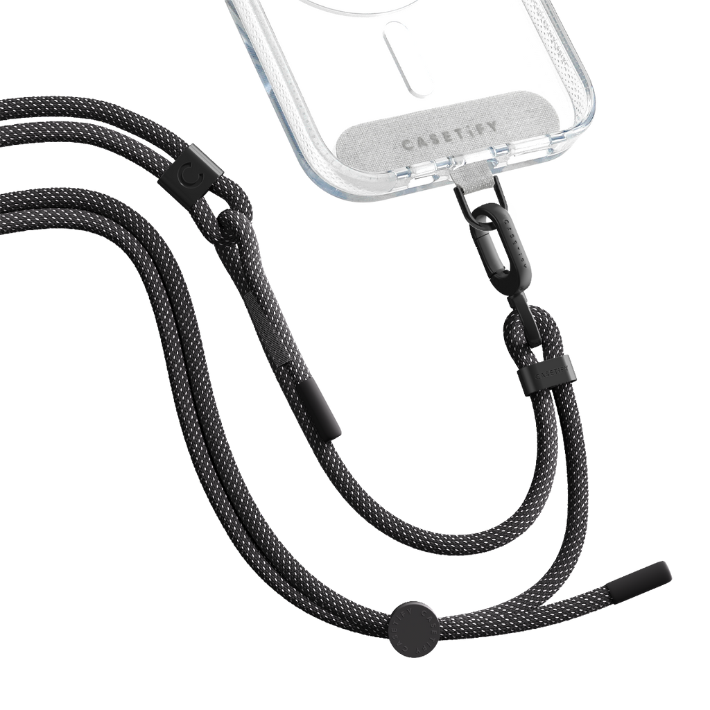 Rope Cross-body Strap - Black (6mm) | Image 1