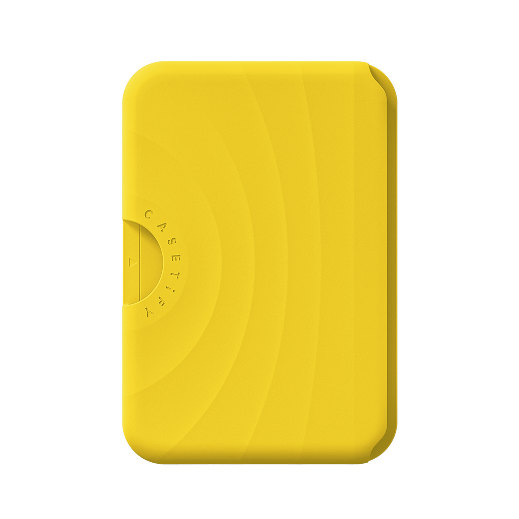 Snappy Ripple Wallet MagSafe Compatible - Volt Yellow