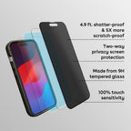 iPhone 16 Pro Max Impact Privacy Screen Protector
