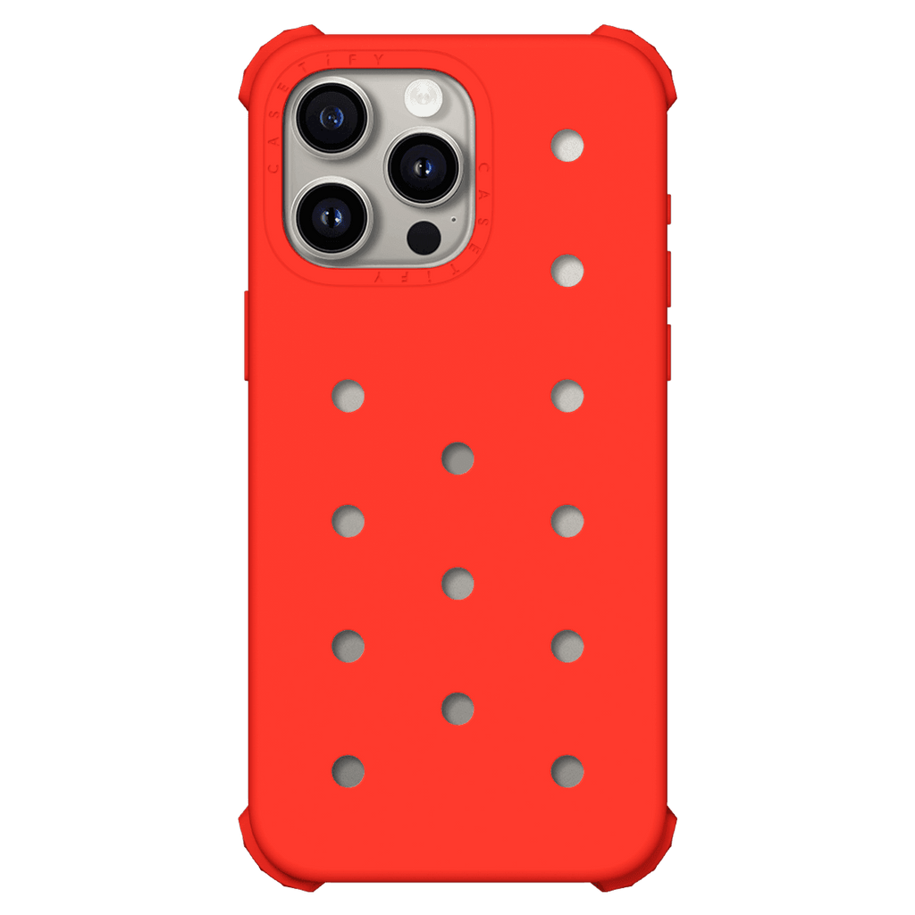 iPhone 15 Pro Max - The Push-In Case - Red