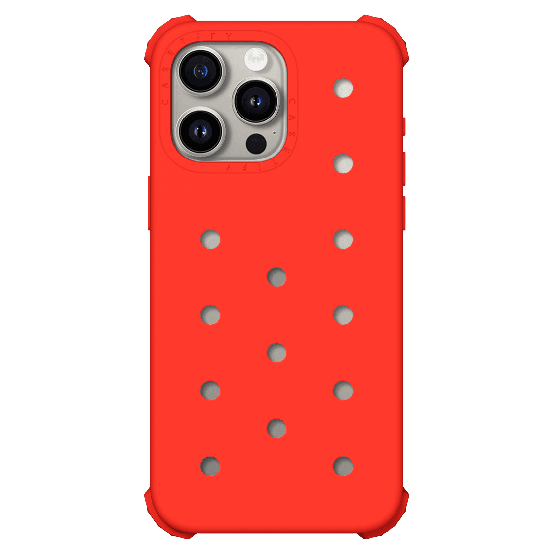 iPhone 15 Pro Max - The Push-In Case - Red
