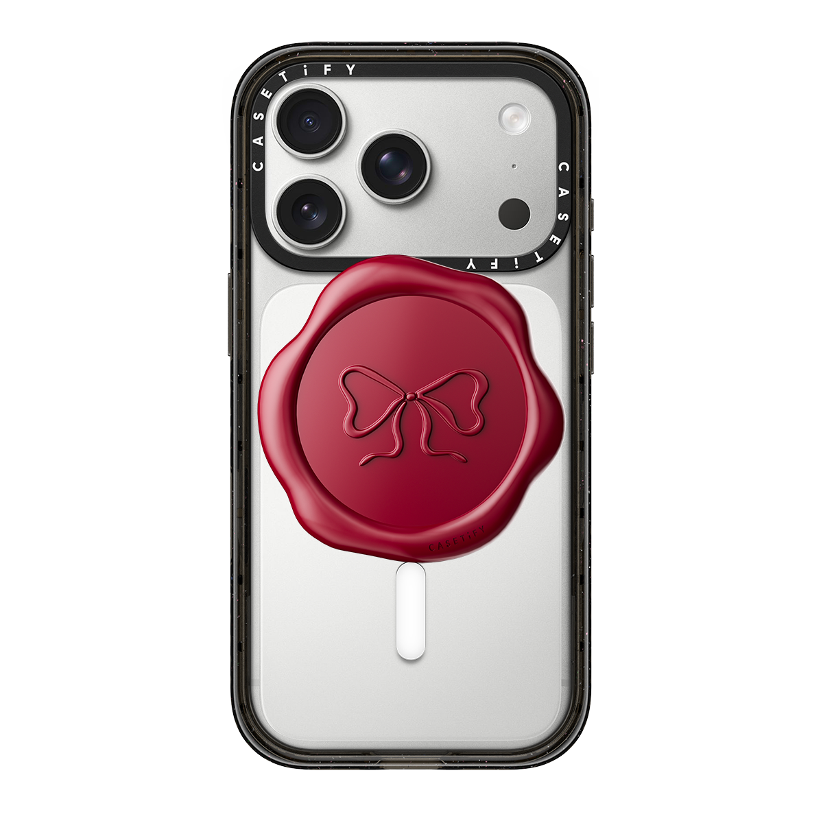 Snappy Grip Stand MagSafe Compatible - Red Bow | Image 1