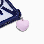 Charm Keychain - Puffy Heart - Primrose Pink